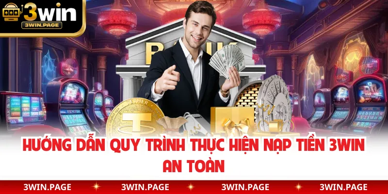 Hướng dẫn quy trình thực hiện nạp tiền 3WIN an toàn